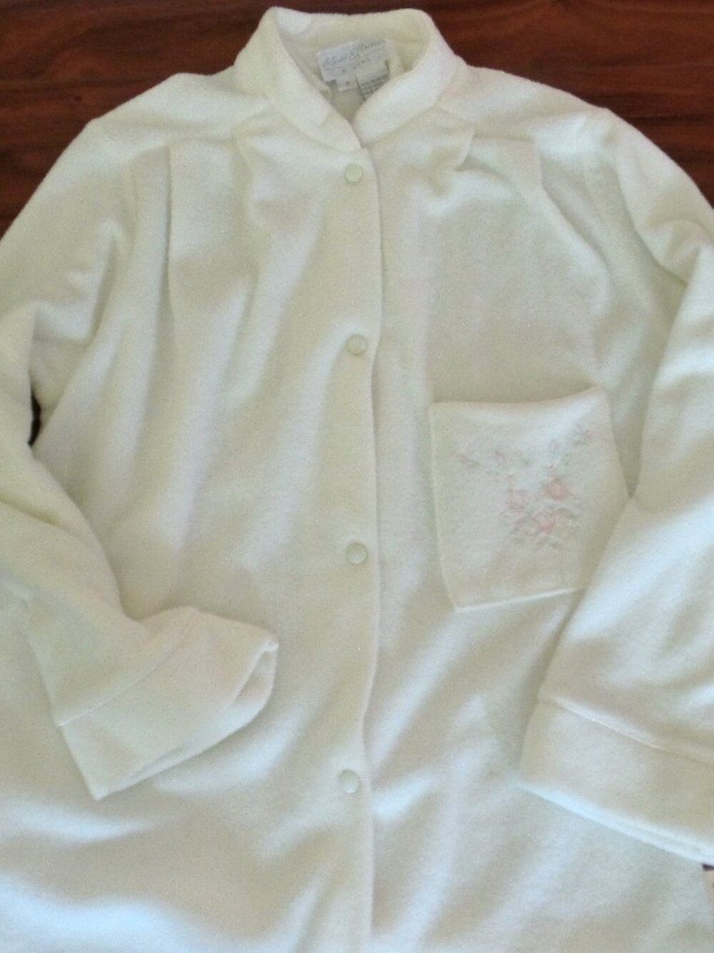 Womens NWT soft terry bed jacket